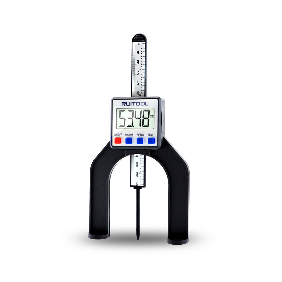 0-80Mm Lcd Digital Height Depth Gauge Slide Caliper Vernier Measuring Kit 791357067753