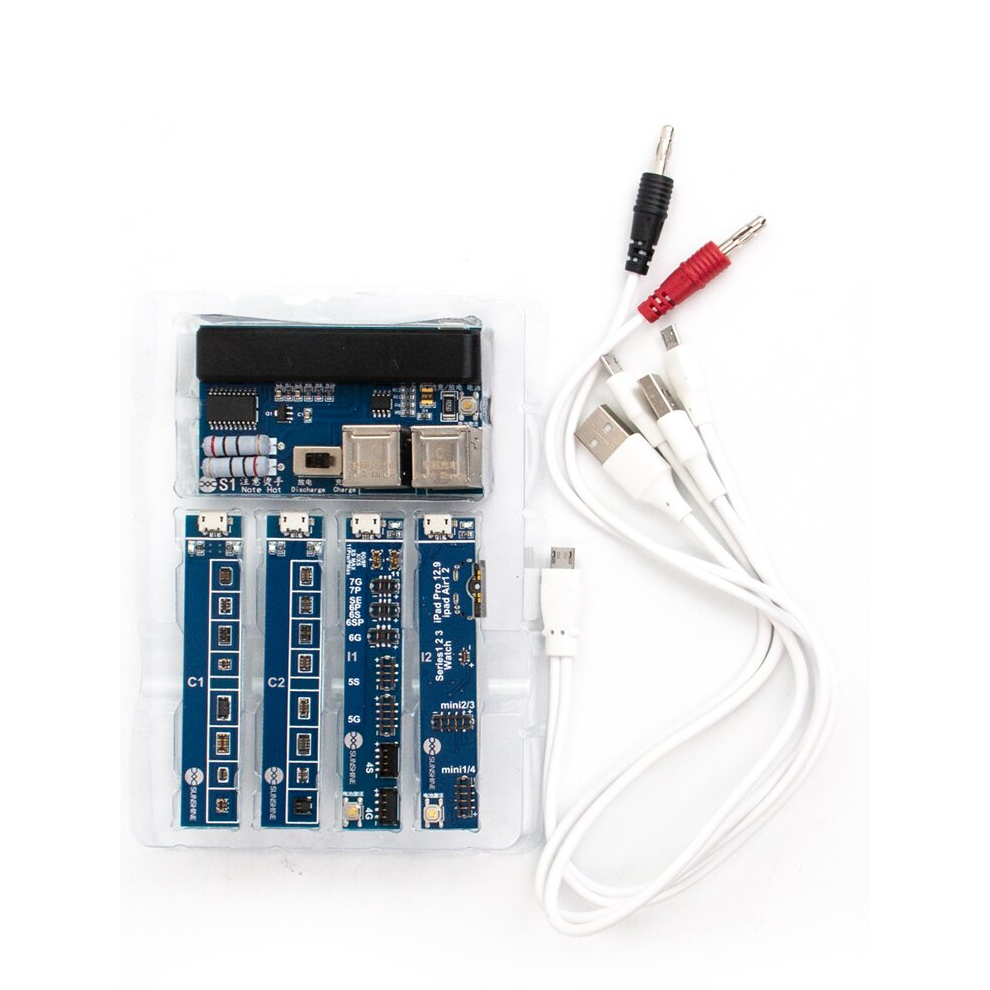 Sunshine Ss-909C Mobiile Phone Battery Charging Activated For Iiphone Iipad Samsunng Vivo Huawei Oppo Repair Board Tools 6906142456214
