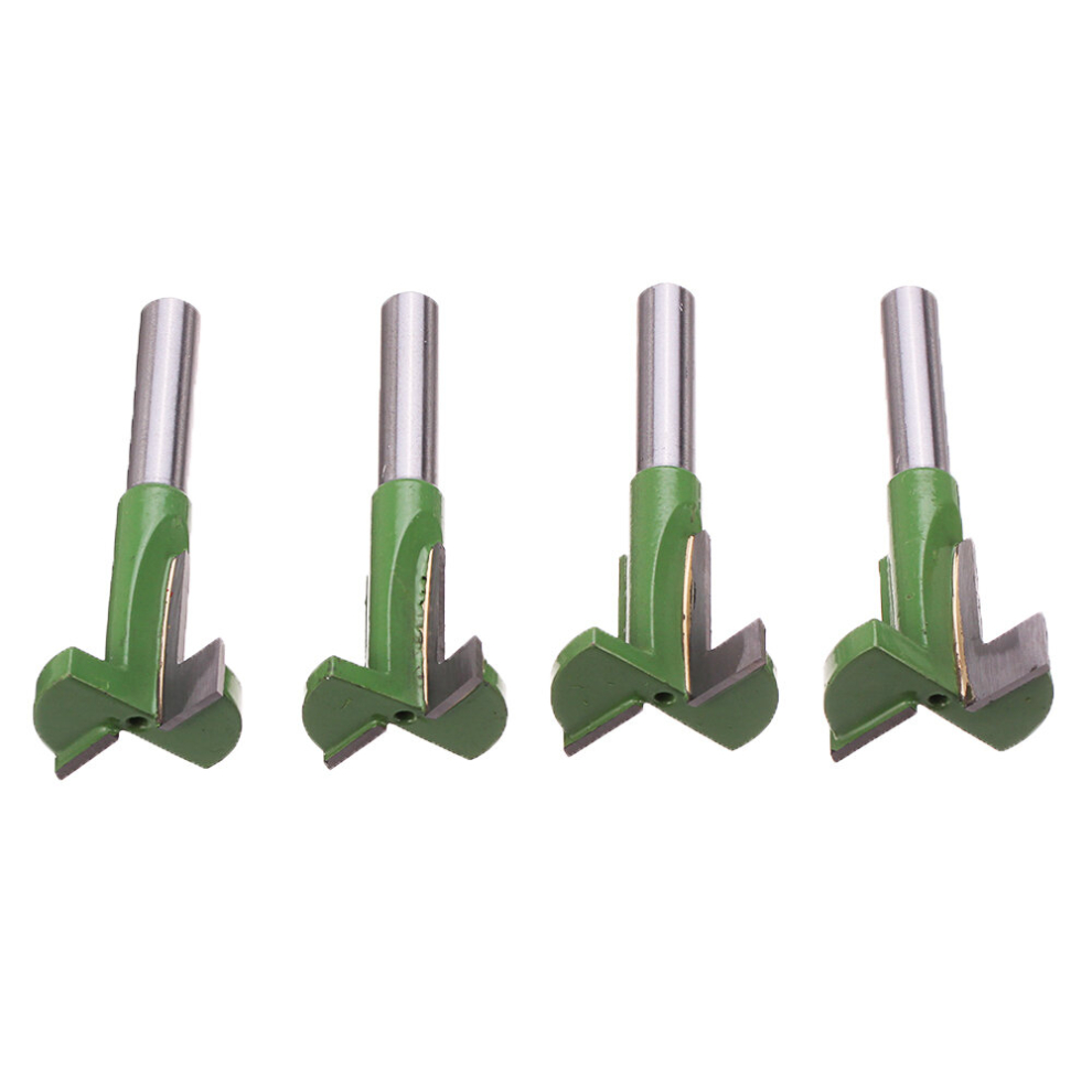 Drillpro 4Pcs 8Mm Shank T-Slot Router Bit Straight Edge Slotting Woodworking Cutter 787851484011