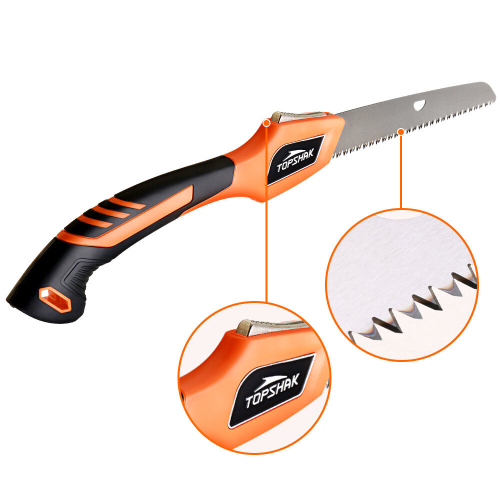 TOPSHAK TS-DS3 10Inches 250mm Folding Saw for SmoothlyFulfilltheTasksofYardWork,Pruning Hunting 2