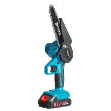 Drillpro 6 Inch Electric Chain Saw Portable Woodworking Tool Wood Cutter W/ 1 or 2pcs Battery For Makita