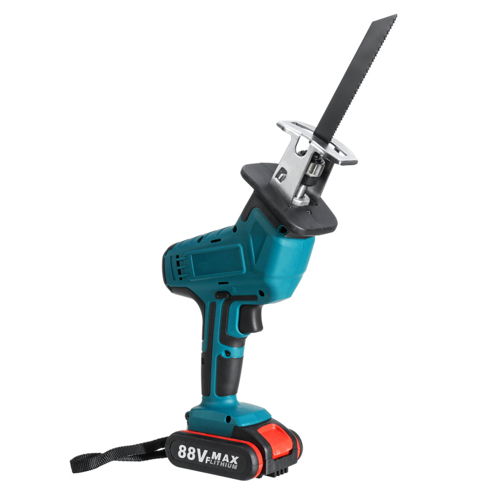 88V 3000Rpm Cordless Electric Reciprocating Saws Outdoor Wood Cutting Tool Saber Saw 772547601575