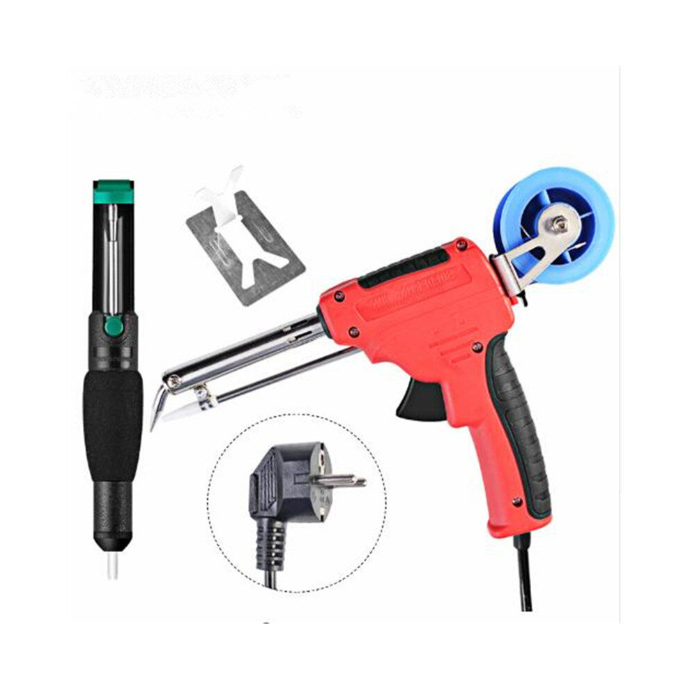 Handskit 220V 60W Electric Tin Soldering Iron Automatic Send Tin Device Rework Station 6906136851476