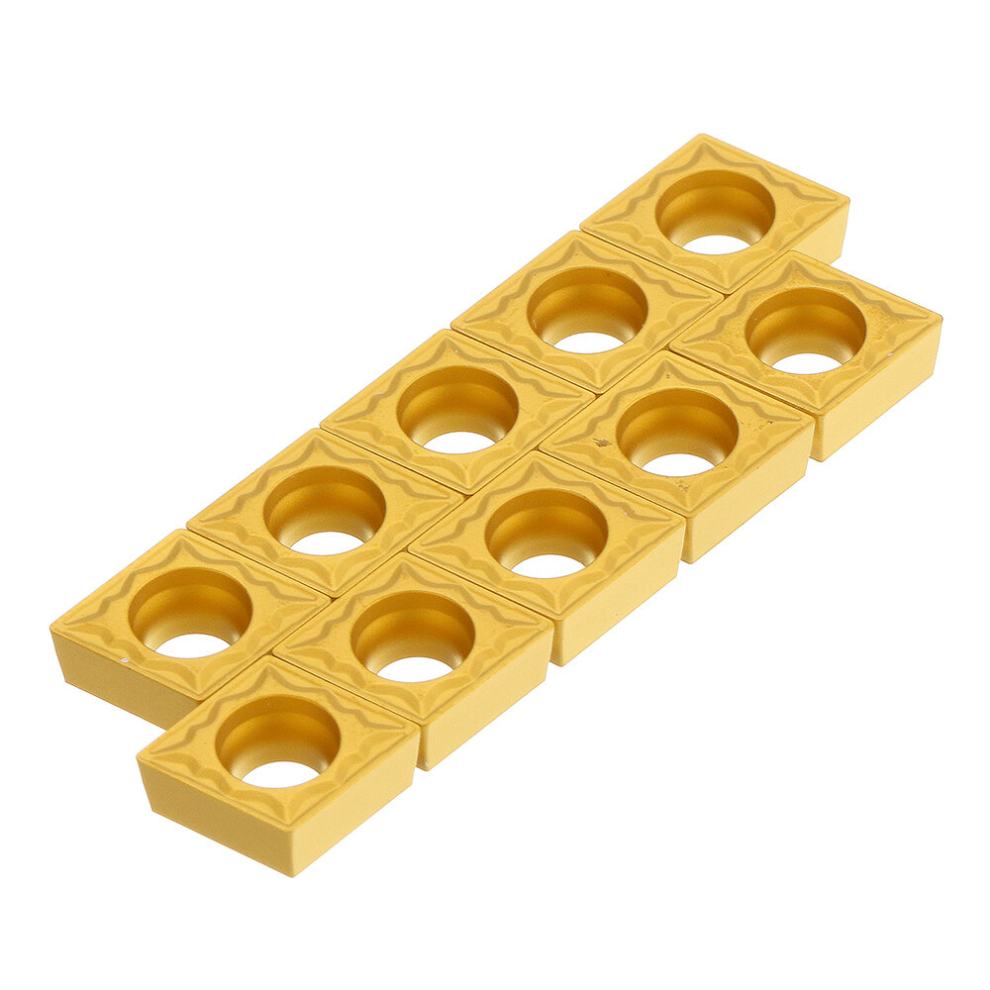Machifit 10Pcs Ccmt09t302/04/08-Hmp Nc3020 Carbide Insert Sclcr Turning Tool Cutter For Ceramic Metal 3345536066166