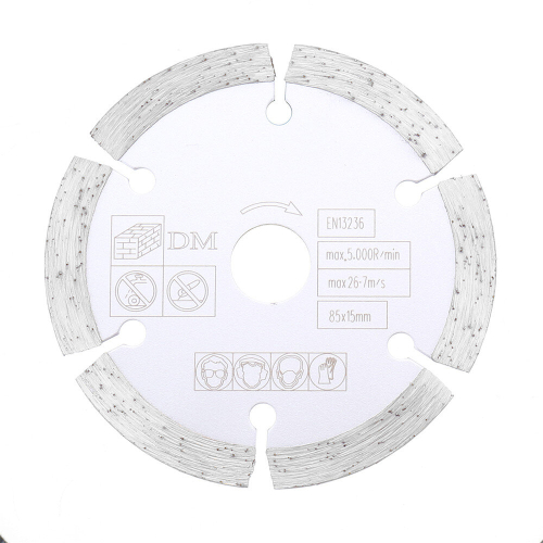Drillpro 5pcs 85mm Diamond Saw Blade 15mm Bore Circular Cutting Disc 1