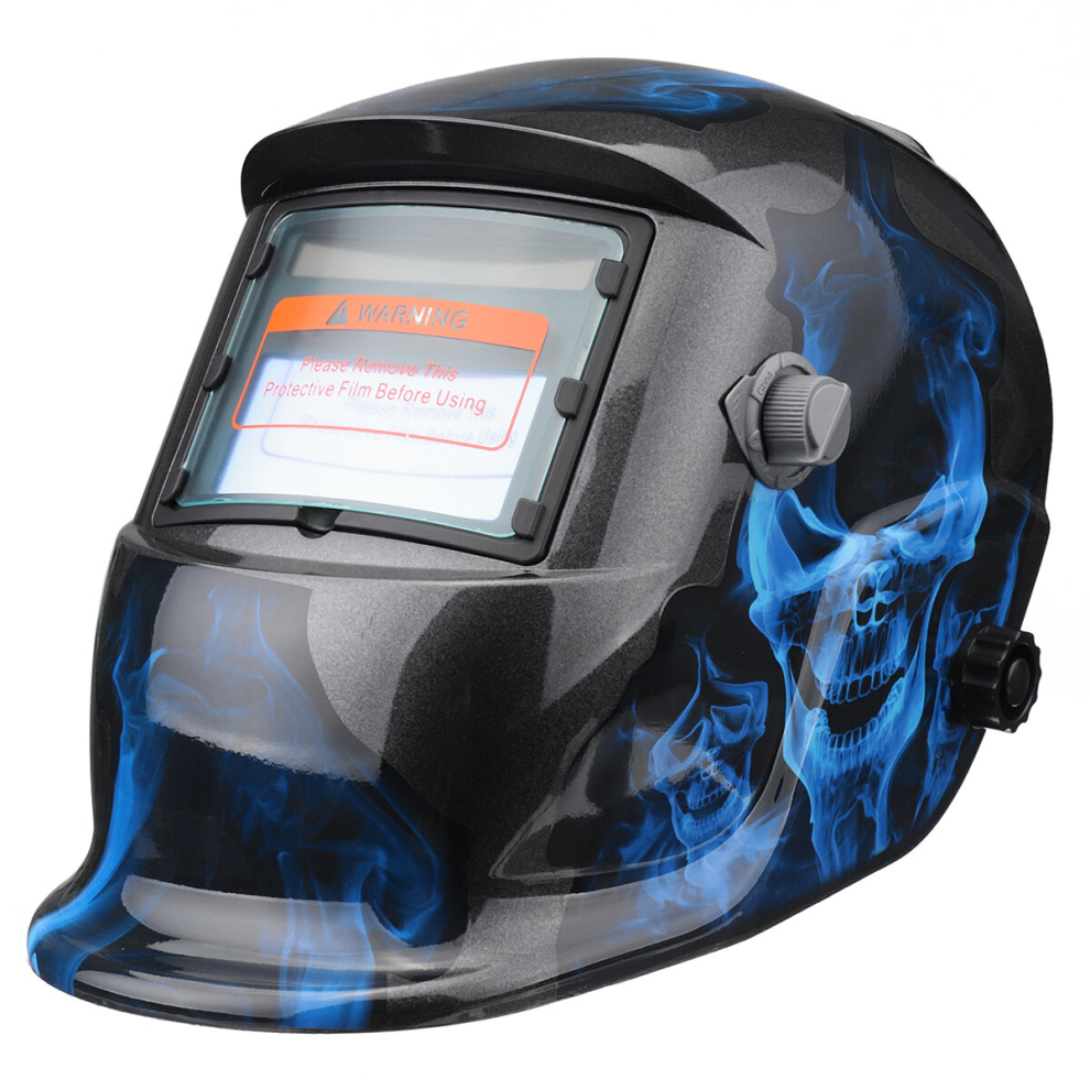 Solar Power Automatic Dimming Welding Helmet Welder Len Grinding Mask Led Light 791310272958