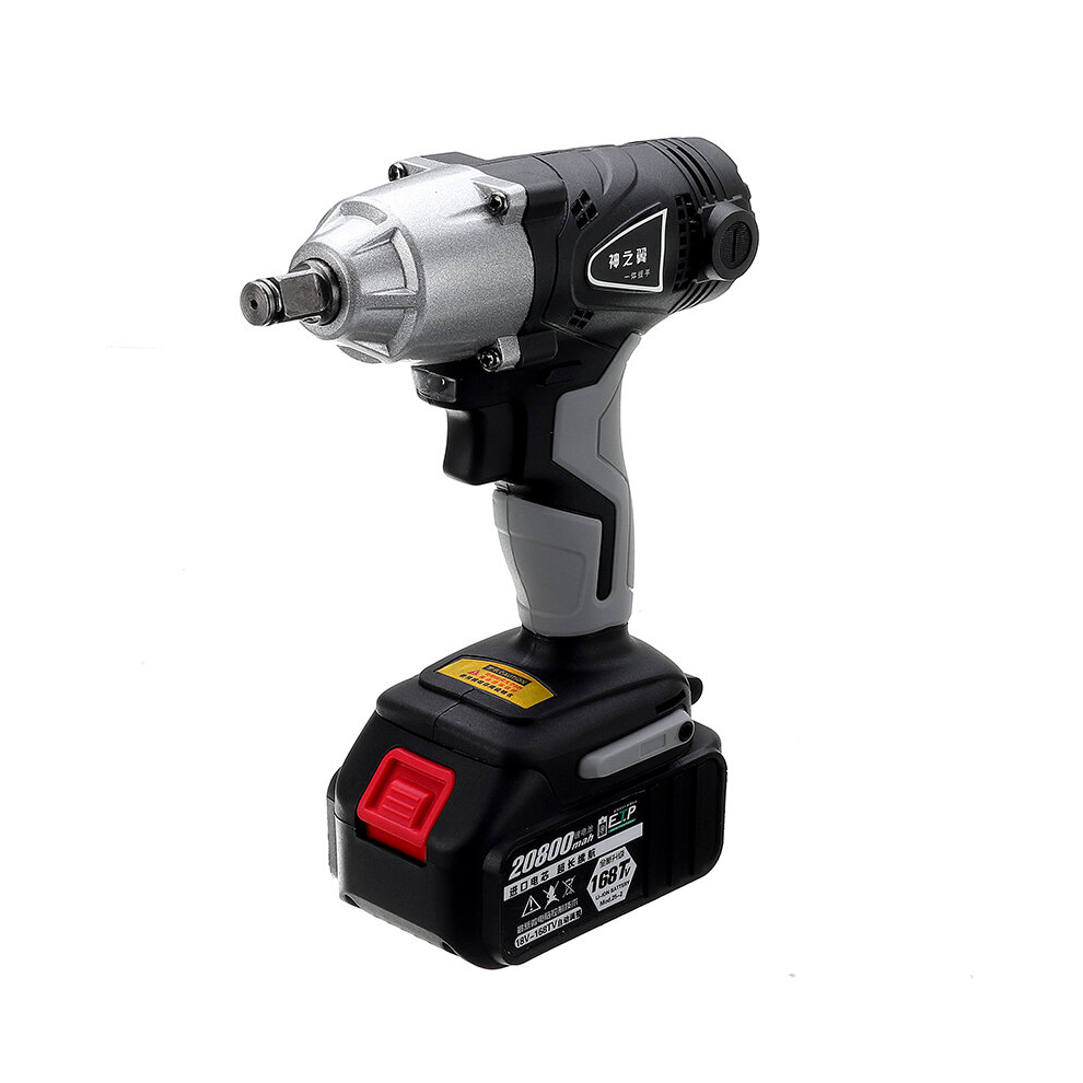 168Tv 20800Mah Li-Ion Battery Cordless Electric Wrench Impact Drill Driver Kit 6096018877103