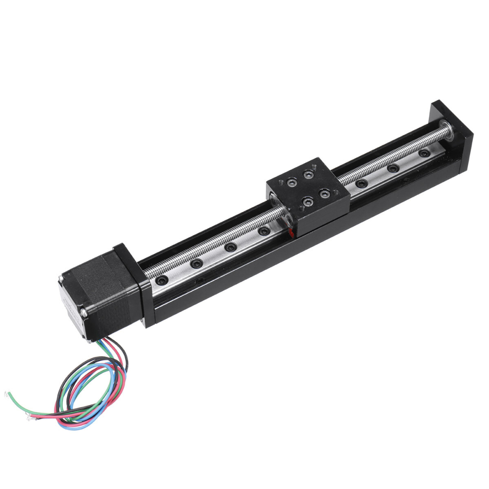 50/100/150/200Mm T6 Linear Cnc Slide Stage Actuator Motor Stepper Stroke Actuator 6900044187498