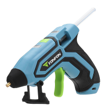 Tonfon 3.6V 2000mAh Cordless Hot Glue Guns Kits USB Rechargable Melt Glue Kits with 10 Glue Sticks