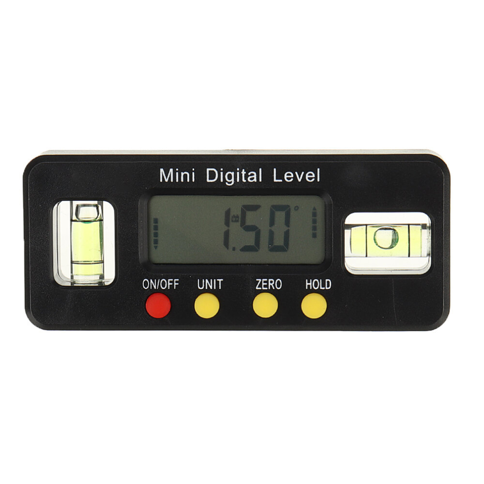 Drillpro 100/150/200Mm Digital Level Box Electronic Angle Gauge Protractor Angle Finder Bevel Gauge With Magnetic Base 6900061945880