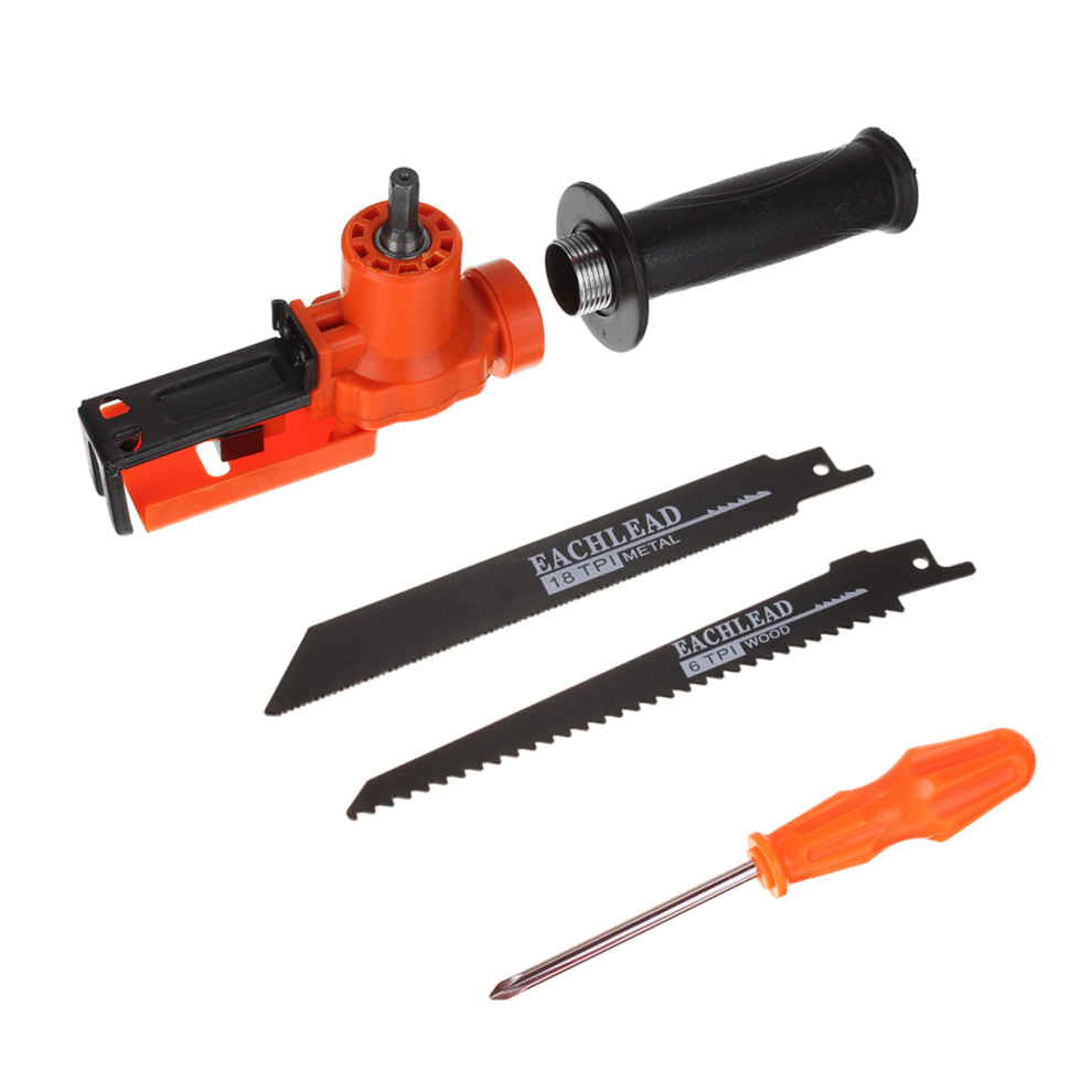 Reciprocating Saw Adapter Electric Drill Modified Electric Saw Hand Tools Wood Metal Cutter 440673418489
