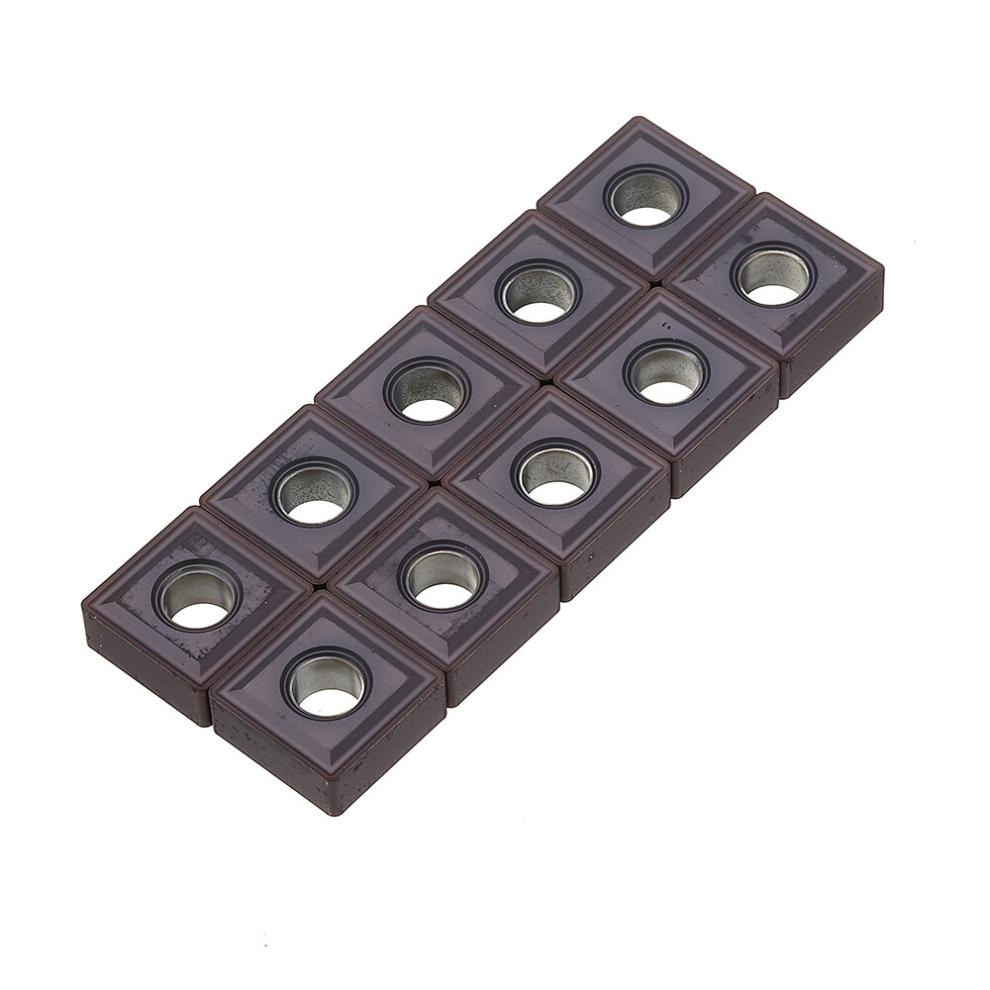 Machifit 10Pcs Snmg1204 04/08 Ms Carbide Inserts Cutter For Turning Tool Holder 3345535994538