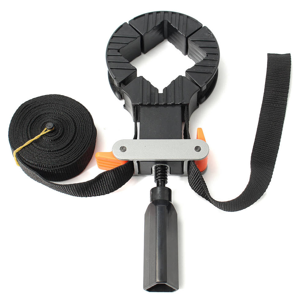 4 Jaws Rapid Corner Clamp Wood Working Band Strap Holder For Picture Frame Drawer 649490719353