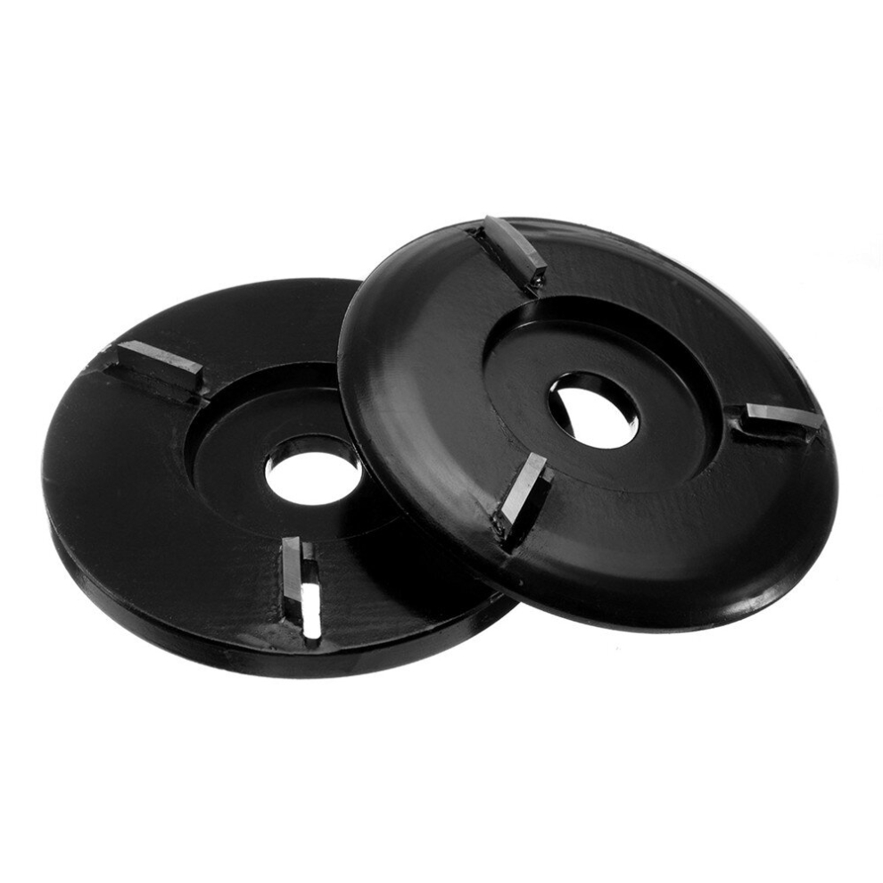 90Mm Diameter 16Mm Bore Black Power Wood Carving Disc Angle Grinder Attachment 645364914244