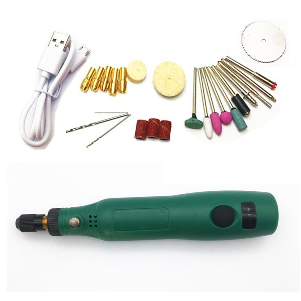 Usb Mini Rotary Electric Grinder Drill 15000Rpm Wood Stone Grinding Polishing Graving Pen 6906141894529