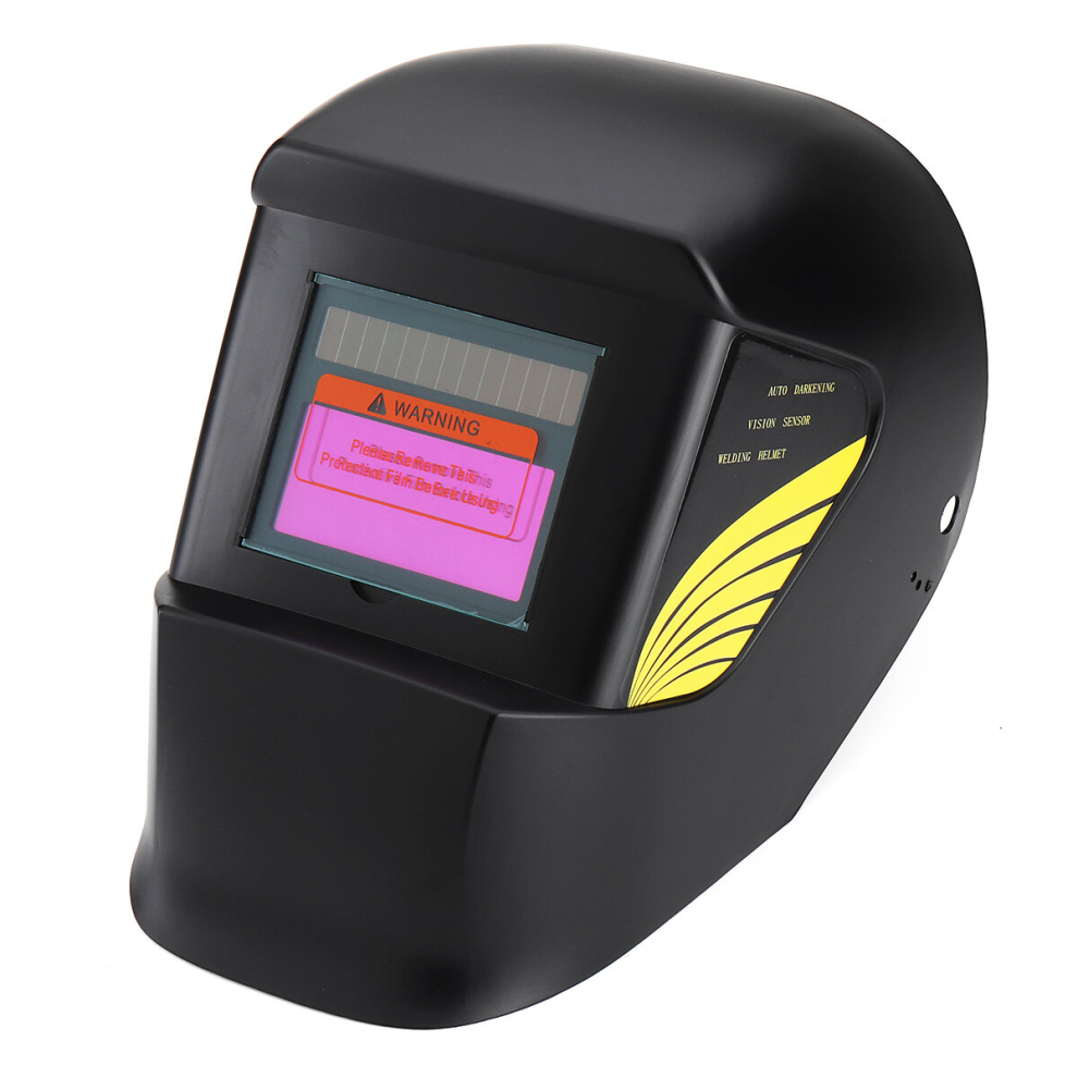 Solar Power Automatic Dimming Welding Helmet Weldering Len Grinding Mask Big Vision 6906136803840