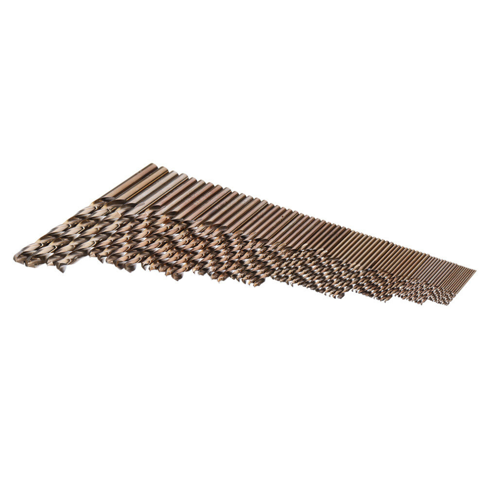 74Pcs 1-8Mm Twist Drill Bits M35 Cobalt Hss Drill Bit Set Whole Ground Metal Reamer Tool 791177525259