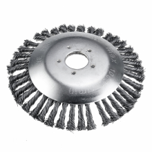 6 Inch Stainless Wire Brush Cutter Trimmer Head Polishing Wheel