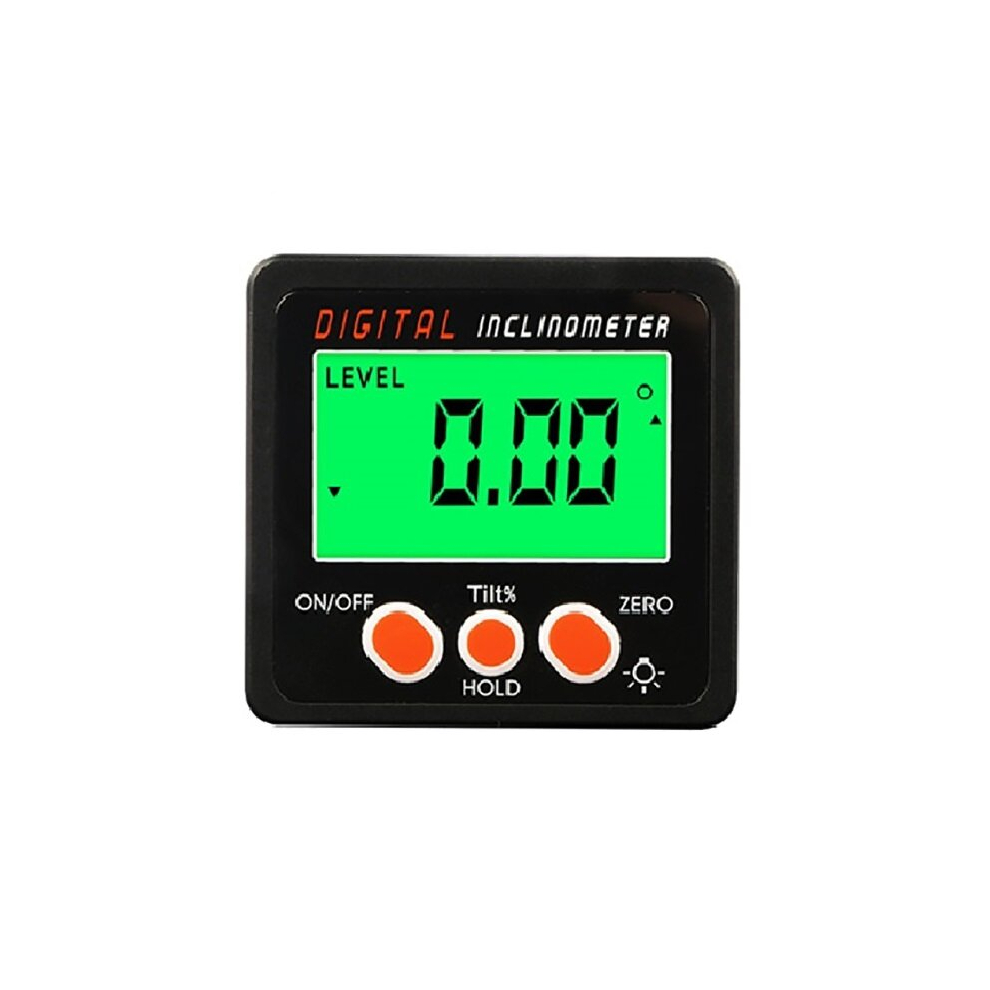 Aluminum Housing Electronic Digital Display Inclinometer Gradient Level Protractor Magnetic Angle Ruler Aluminum Frame Inclination Box 6900075129603