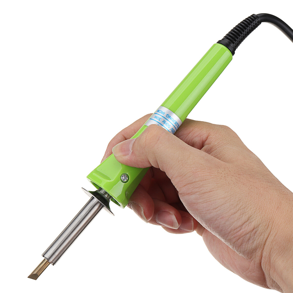 15Pcs 30W Multifunctional Wood Burning Pen Set Soldering Solder Iron Kit 787852425549