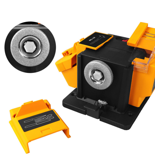 96W Multifunctional Electric Sharpener Sander HSS Drill Bit Scissor Chisel Grinder Wheel 1