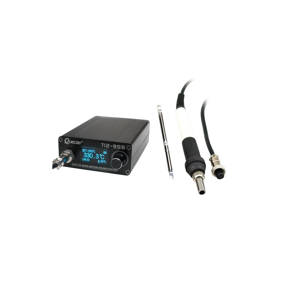 Stm32 T12-955 V2.1s Soldering Station Electronic Soldering Iron 1.3Inch Oled Digital Station Solder Iron Tip Welding Tool 6900929832208
