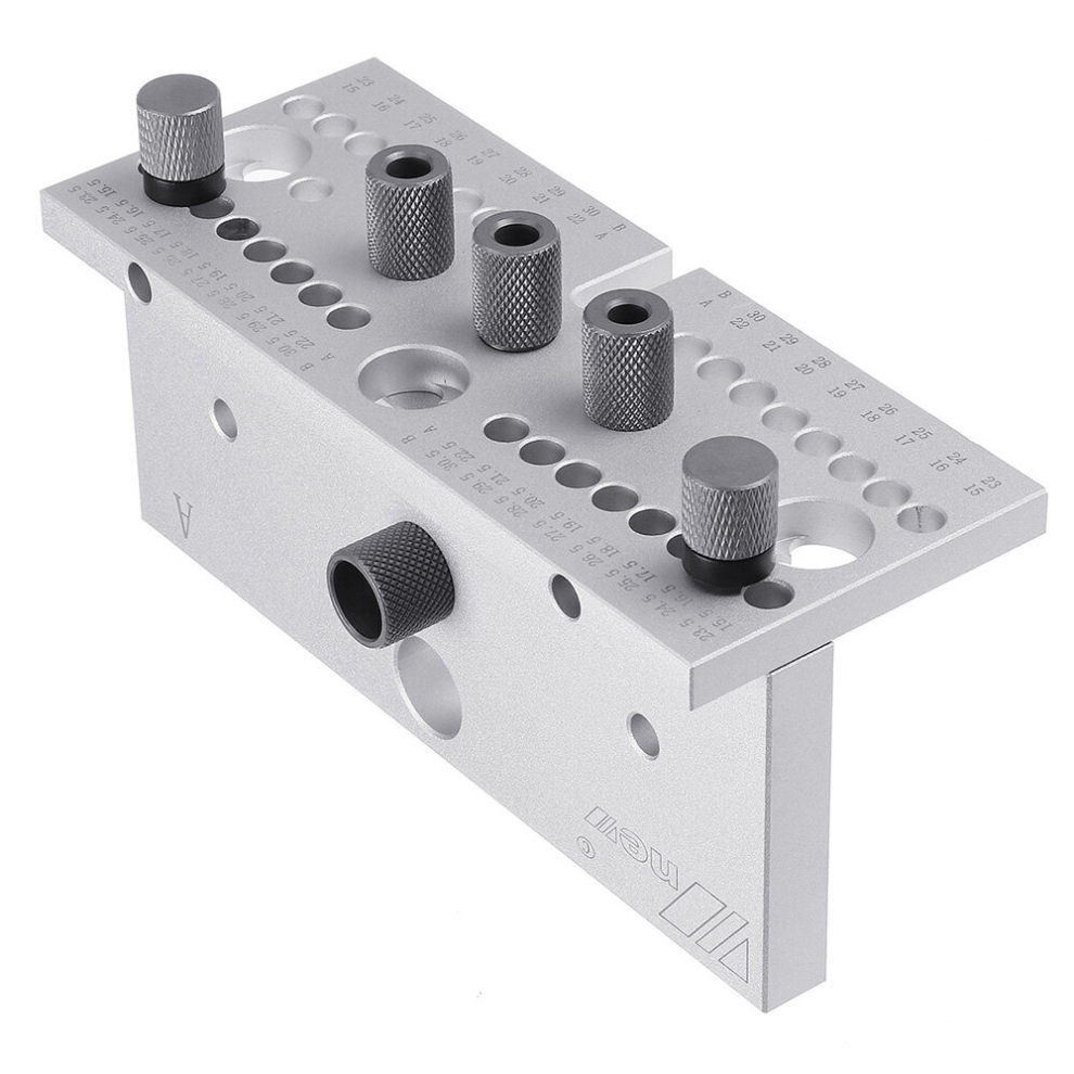 Wnew 3 In 1 Dowel Jig Woodworking Hole Puncher Drill Guide Positioning Hole Opener Diy Woodworking Tools 6900087864875