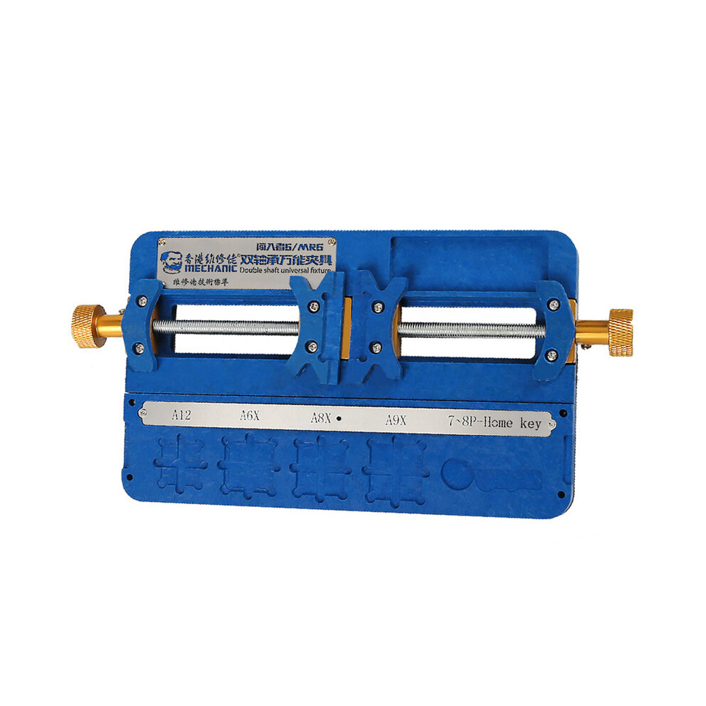Mechanic Mr6 Universal Double Bearing Pcb Fixture High Temperature Phone Ic Chip Motherboard Jig Board Maintenance Repair Mold Tool 3796737088134
