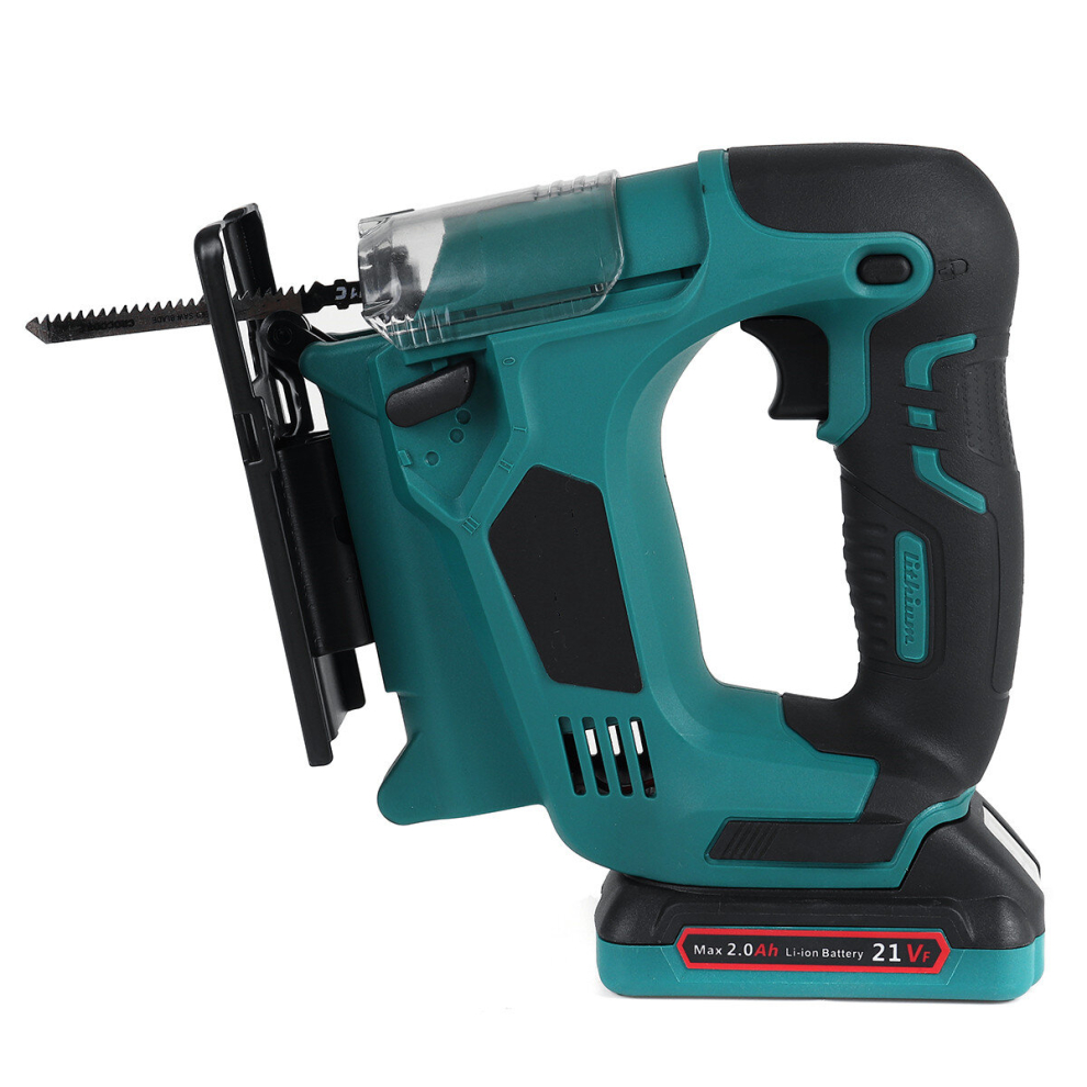 21V 900W Electric Jig Saw Power Tool Cordless Quick Blade Change Electric Saw Led Light With Rechargeable Battery 6900074143273