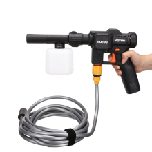16.8V 500W Cordless High Pressure Washer Car Washing Machine Sprayer Guns Water Cleaner W/ 1/2pcs Battery
