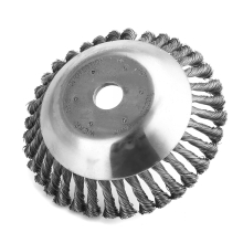 6/8 Inch Steel Break-Proof Rounded Edge Weed Trimmer Edge Head Power Lawn Mower