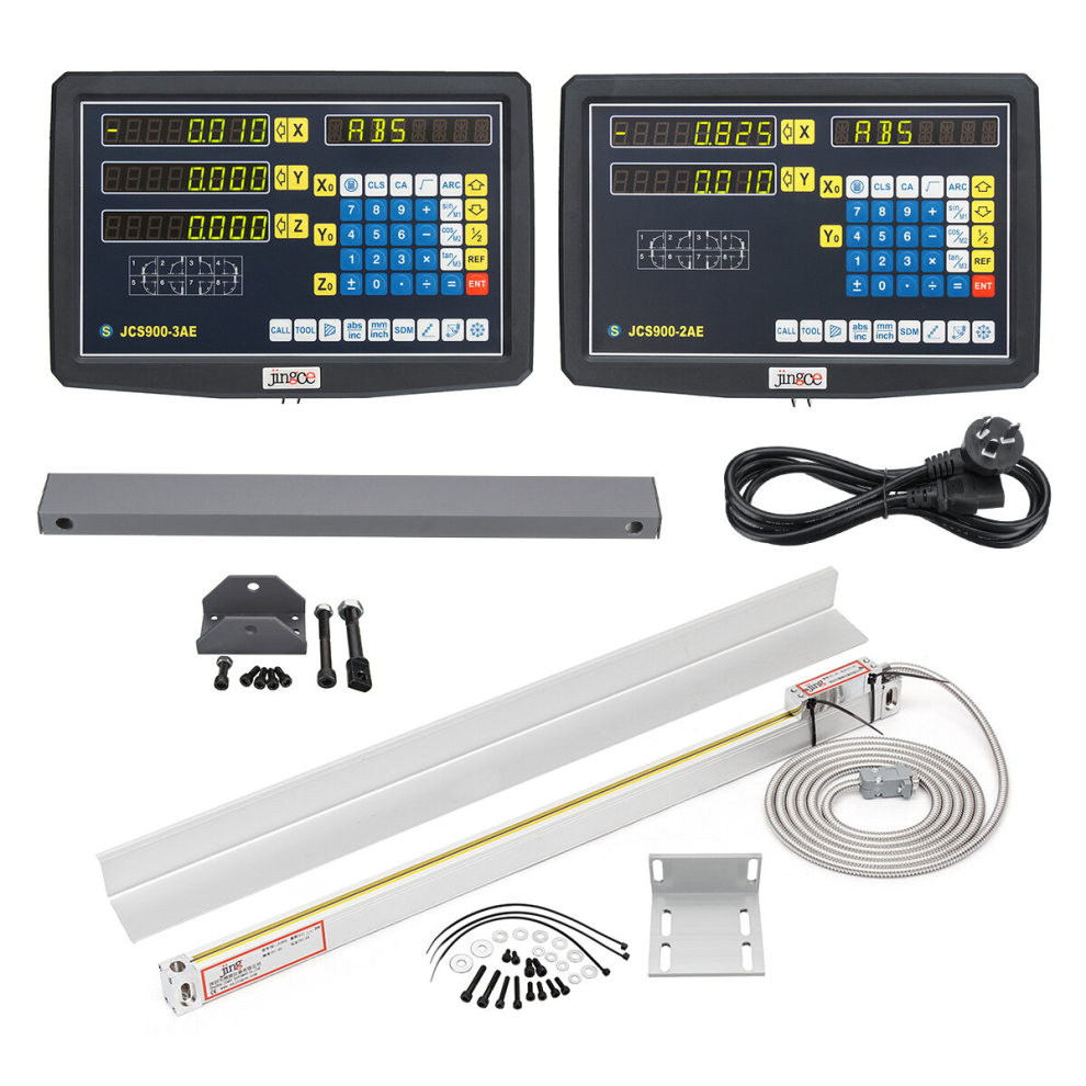 2/3 Axis Grating Digital Milling Readout Electronic Scale Lathe Linear Machine Or 3 Linear Scale 6900313825304