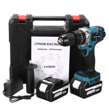 VIOLEWORKS 3 IN 1 288VF Cordless Brushless Hammer Drill Speed Regulated Electric Screwdriver Impact Drill 20+3 Torque 13mm