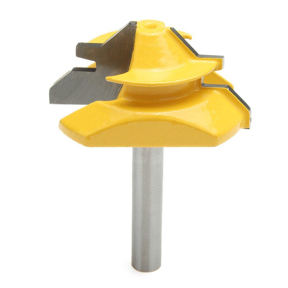 45 Degree Lock Miter Glue Joint Router Bit Woodworking Cutter 8Mm Shank Diameter 7636989680891