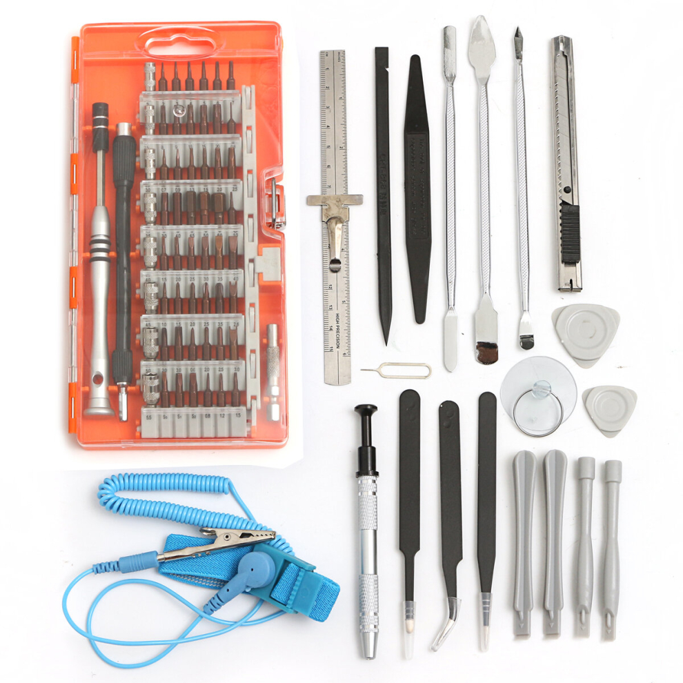 80 In 1 Screwdriver Repair Opening Tools Kit Pry For Pad Mobile Phone 3 Colors 760970426490