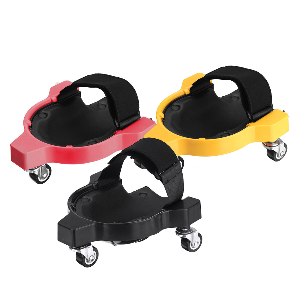 Rolling Wheels Knee Pad Mobile Flexible Work Construction Safety Protection 3752736969515