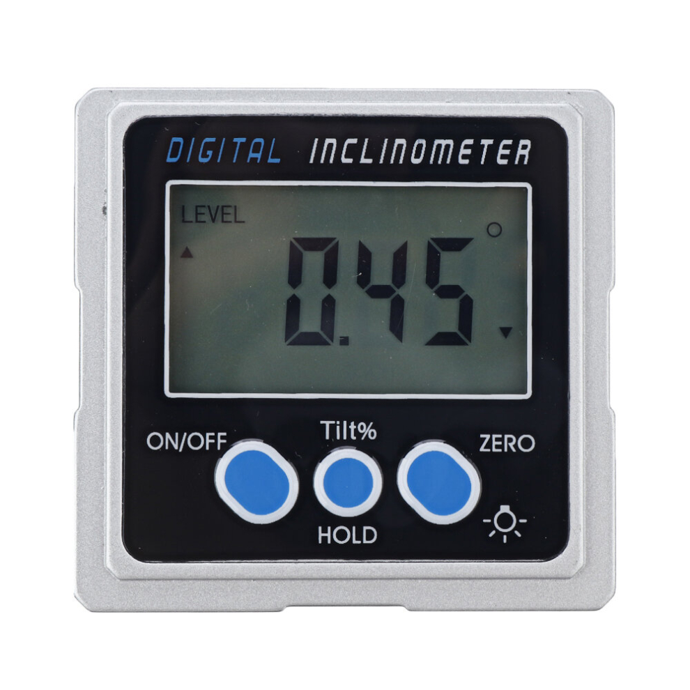 Metal Digital Protractor Angle Finder 360 Inclinometer Spirit Level Ruler W/ Magnetic 6900070056478