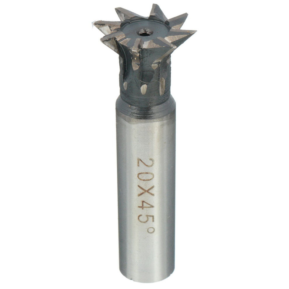 5Pcs 20Mm 45 Degree Dovetail Cutter End Mill Cutter Milling Cutter 698036479169