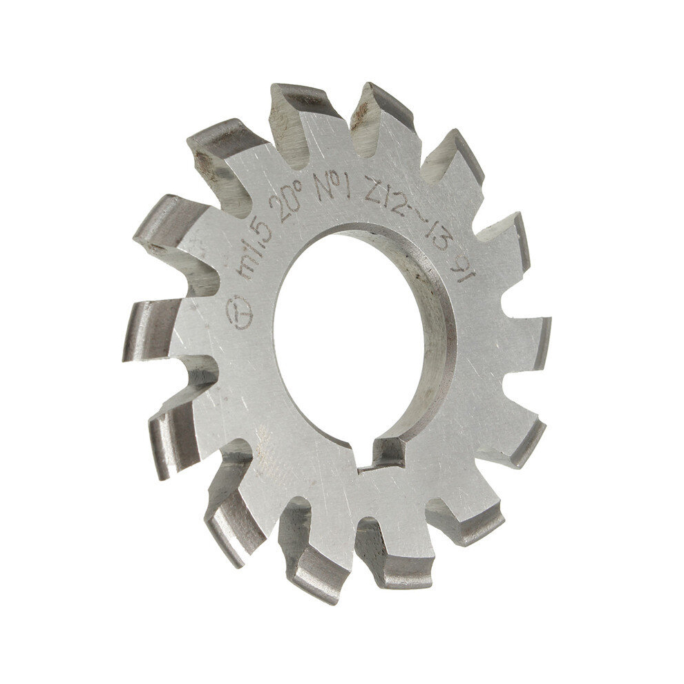 8Pcs Module 1.5 Pa20 Bore 22Mm #1-8 Hss Involute Gear Milling Cutter 074034345642