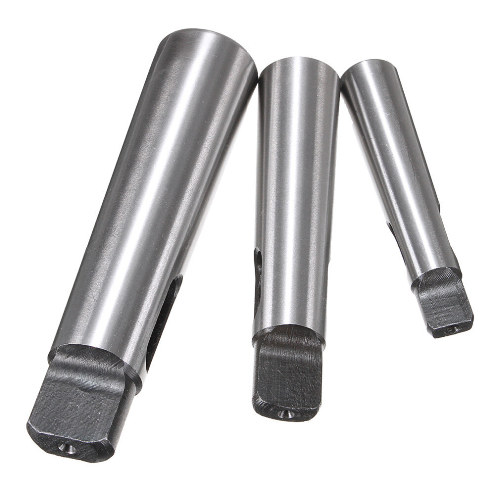 3Pcs Drill Chuck Sleeve Mt1-Mt2 Mt-2-Mt3 Mt3-Mt4 Morse Taper Adapter 8713377292160