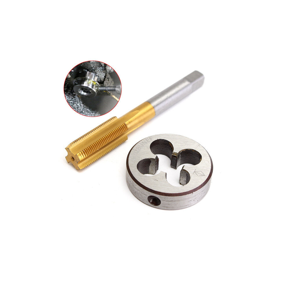 1/2-28 Unef Titanium Coated Tap Die Set 903758279196