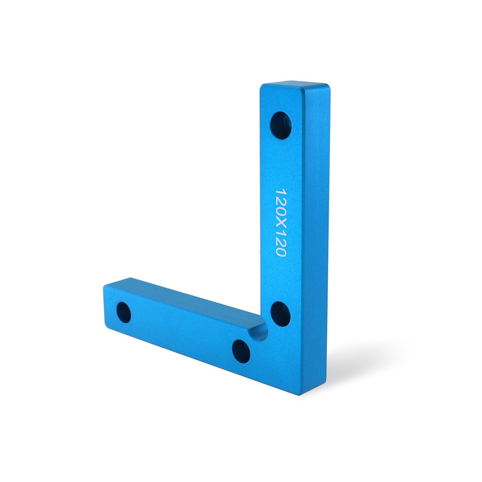 Aluminium Alloy 90 Degree 120X120mm Precision Clamping Square Woodworking Machinist Square Positioning Right Angle Clamping Measure 752897428466