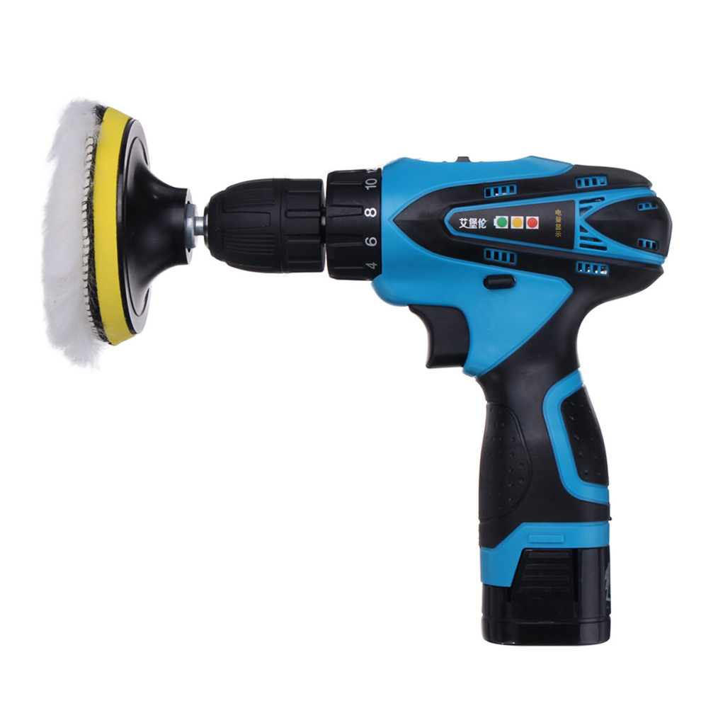 16.8V Lithium Battery Electric Polisher Power Drill Cordless Waxing Polishing Machine 791177554488