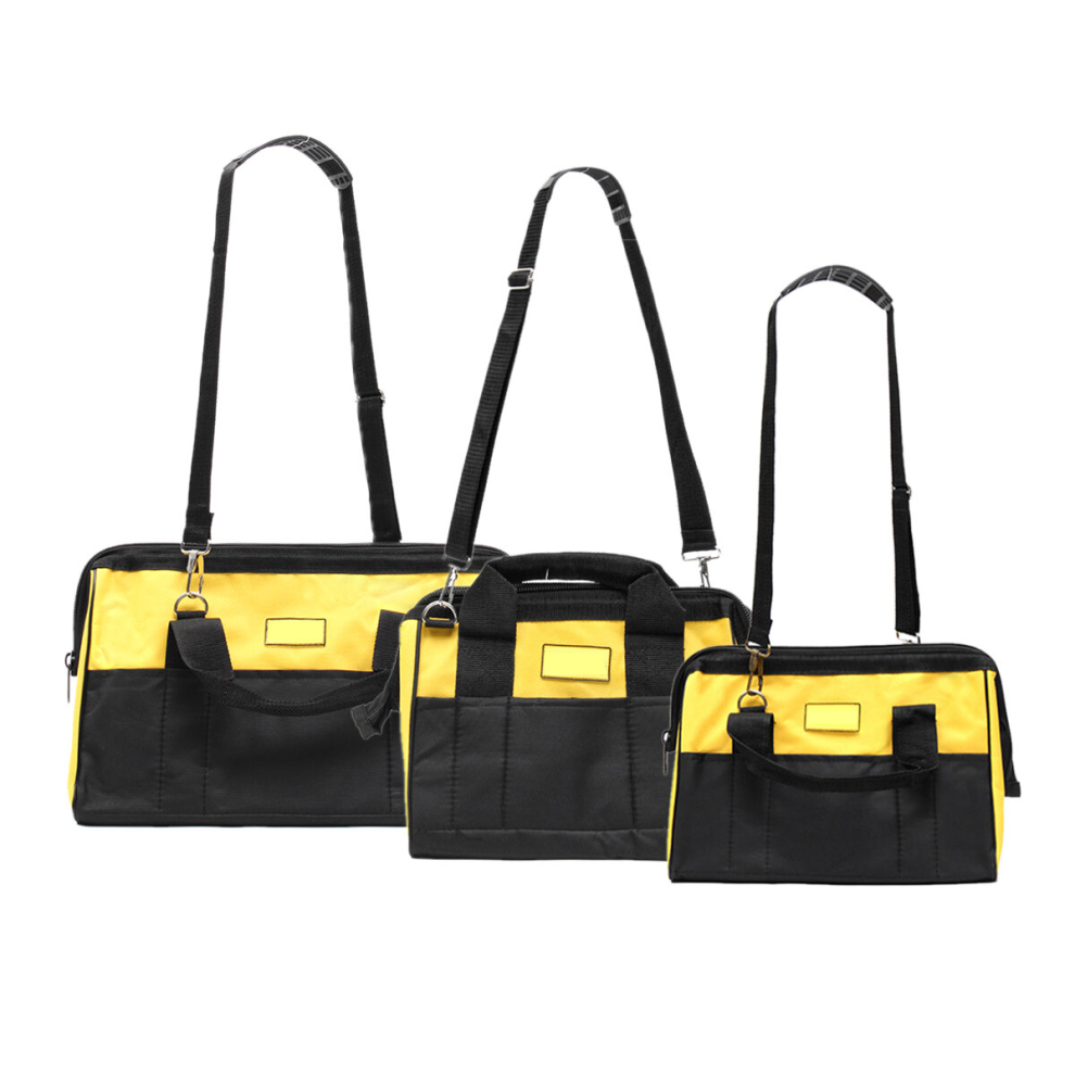 Zipper Electrician Repair Tool Bag Waist Storage Drill Cordless Belt Pouch S M L 791177463599