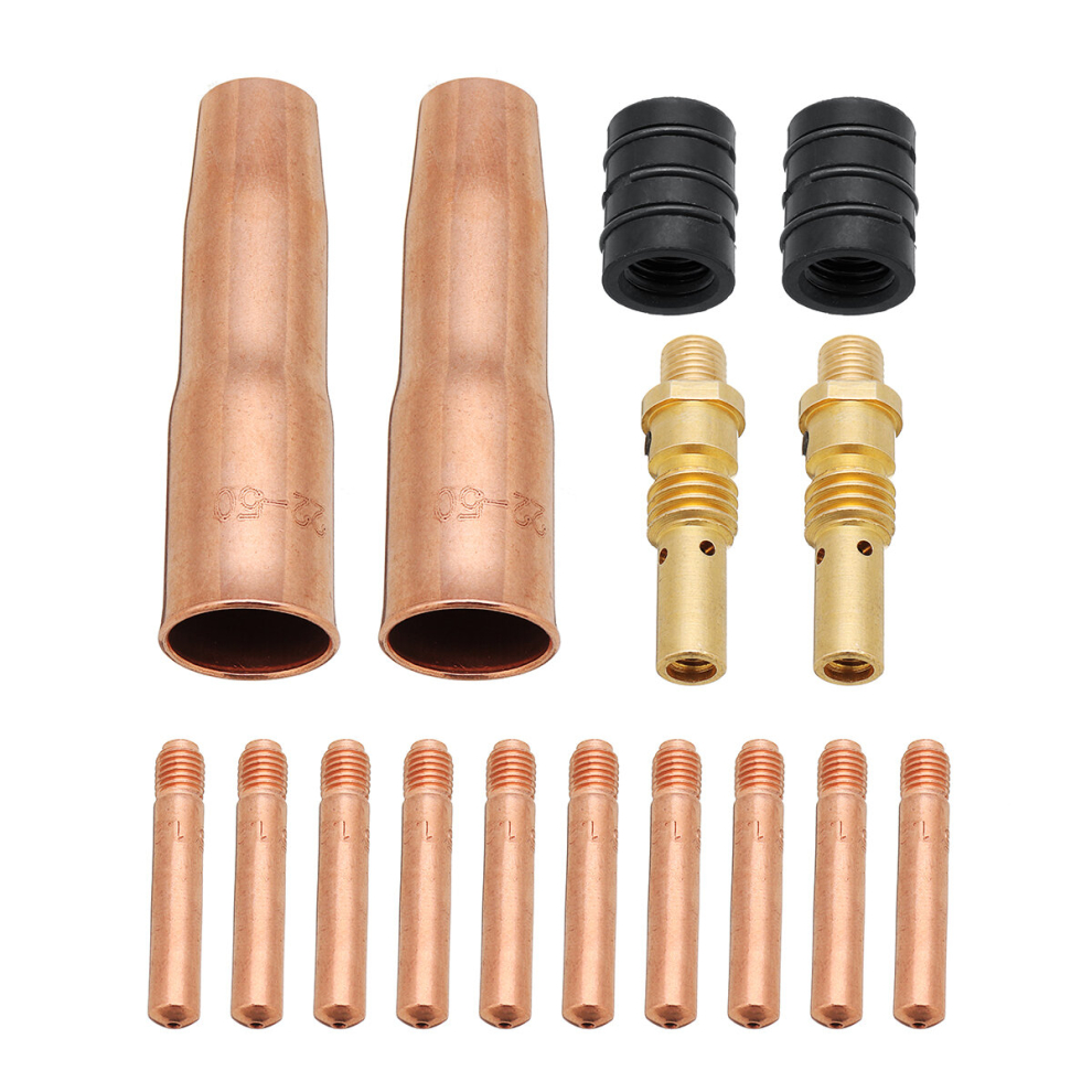 Mig Welding Torch Gun Kit 0.035 Inch Nozzle Diffuser Tips For Lincoln Tweco #2 200/250 M7 799491548992