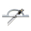 150x100mm Stainless Steel Adjustable Protractor 10-170 Degree Angle Ruler Woodworking Tool 3