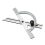 150x100mm Stainless Steel Adjustable Protractor 10-170 Degree Angle Ruler Woodworking Tool 4