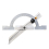 150x100mm Stainless Steel Adjustable Protractor 10-170 Degree Angle Ruler Woodworking Tool 1