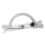 150x100mm Stainless Steel Adjustable Protractor 10-170 Degree Angle Ruler Woodworking Tool 2