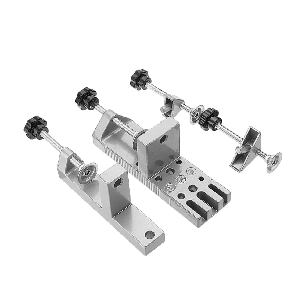 Drillpro Universal Dowelling Jig Set With Aligning Clamps Dowel Pins And Depth Stop Collars 641093420681